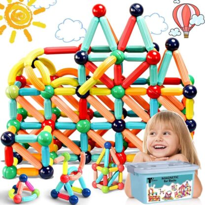 64 PCS Magnetic Building Blocks Toy